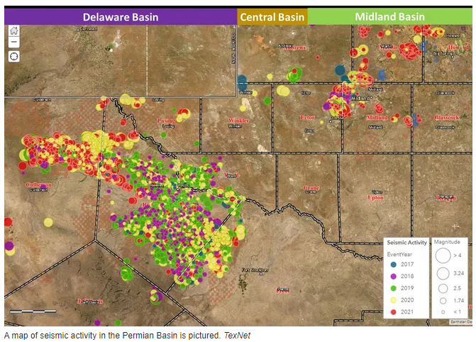 Seismic Activity Tied to Produced Water in West Texas and New Mexico, Again: A Need for Better Data